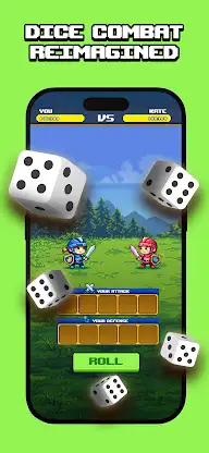Dice Heroes - Roll To Win screenshot 1