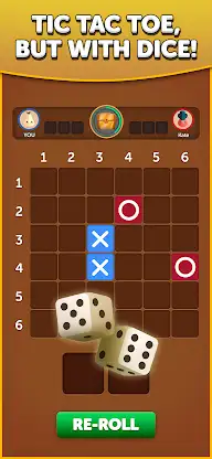 Dice Tac Toe screenshot 1