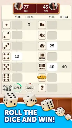 Dice Yatzy - Classic Fun Game screenshot 1