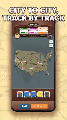 Ticket to Dice - Train Tracks screenshot 2