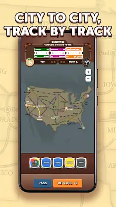 Ticket to Dice - Train Tracks screenshot 3