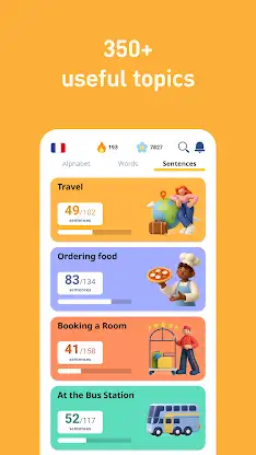Learn French - 11,000 Words screenshot 5