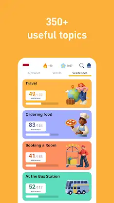 Learn Indonesian - 11000 Words screenshot 5