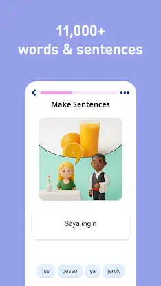 Learn Indonesian - 11000 Words screenshot 4