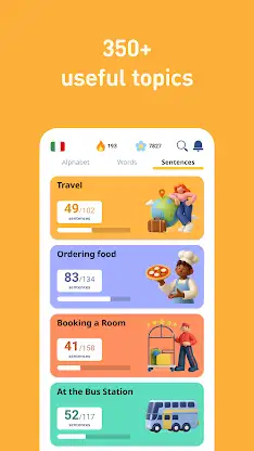 Learn Italian - 11,000 Words screenshot 5