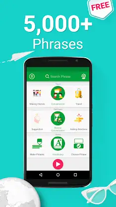 Learn Turkish - 5,000 Phrases screenshot 1