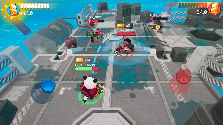 Fury Wars online shooter games screenshot 5