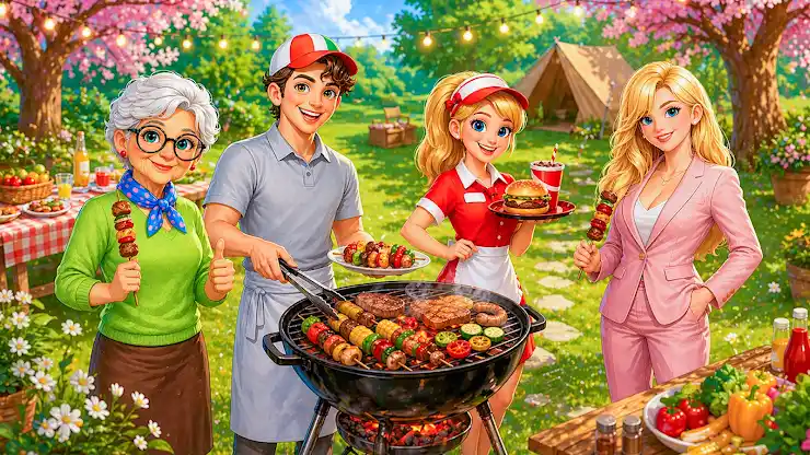Food Cooking Sort:Foodie Grill screenshot 5