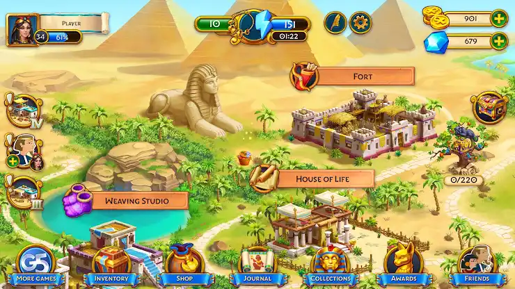 Jewels of Egypt・Match 3 Puzzle screenshot 7