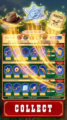 Jewels of the Wild West・Match3 screenshot 5