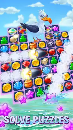 Pirates & Pearls: Match 3 Game screenshot 2