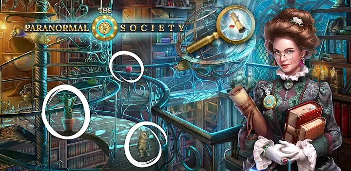 The Paranormal Society — Android game banner
