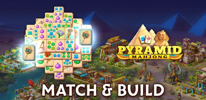 Pyramid of Mahjong: Tile Match — Android game banner