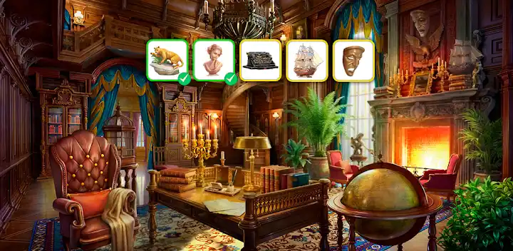 Sherlock・Objets cachés・Match-3 — Android game banner