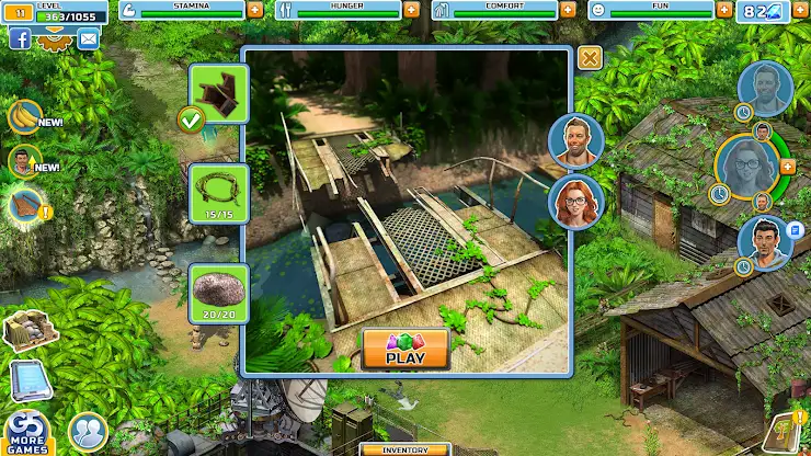 Survivors: Match 3・Lost Island screenshot 7