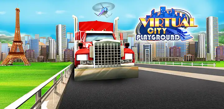 Virtual City Playground: Build — Android game banner