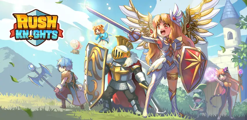 Rush Knights : Idle RPG screenshot 1