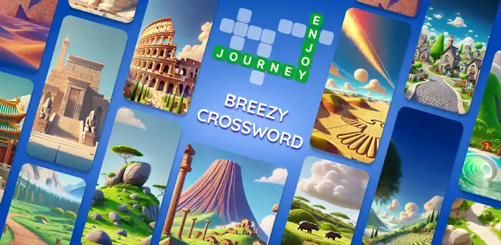 Breezy Crossword - Search Zen — Android game banner