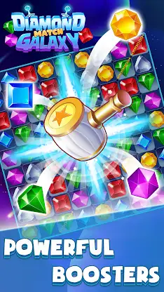 Diamond Galaxy Match 3 screenshot 1