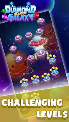 Diamond Galaxy Match 3 screenshot 4