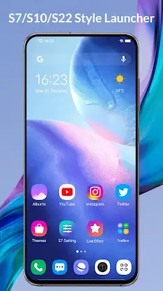 S26 / S7 Launcher for Galaxy S screenshot 1
