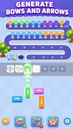 Arrow Target: Sort Color Jam screenshot 1