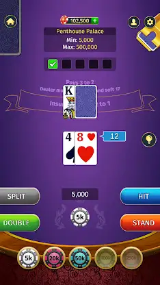 Blackjack Glory: Card Game screenshot 5