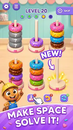 Donuts Color Jam: Sort Puzzle screenshot 4
