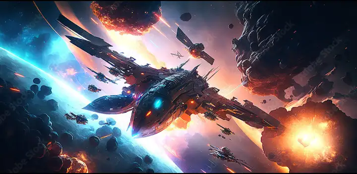 Galaxy Fighter Strike Back — Android game banner