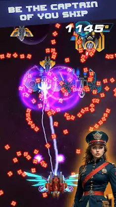 Galaxy Fighter Strike Back screenshot 1