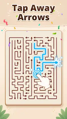 Amaze Away: Arrow Puzzle Games screenshot 1