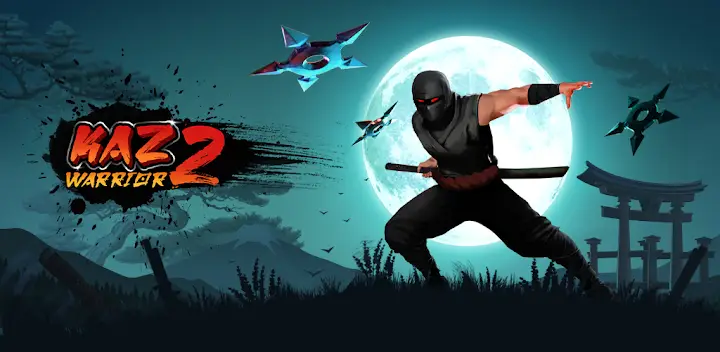 Kaz Warrior 2: Warzone & RPG — Android game banner
