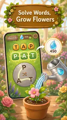 Flower Grow: Word Gardener screenshot 1