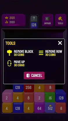 2048 Blocks 3D - Merge Numbers screenshot 5