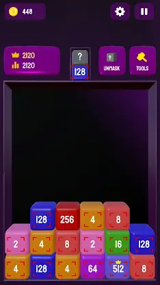 2048 Blocks 3D - Merge Numbers screenshot 6