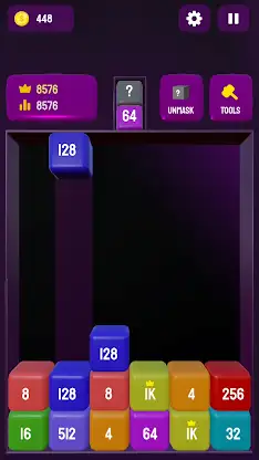 2048 Blocks 3D - Merge Numbers screenshot 7