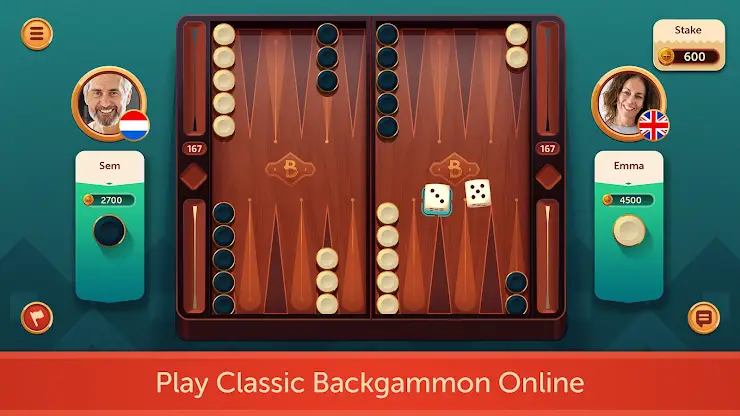 Backgammon Fun & Friends screenshot 1