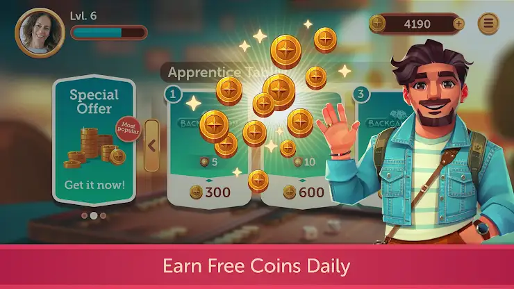 Backgammon Fun & Friends screenshot 2