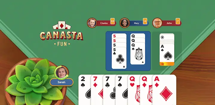 Canasta - Fun & Friends — Android game banner