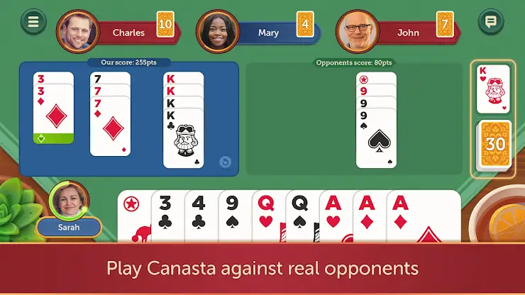Canasta - Fun & Friends screenshot 1