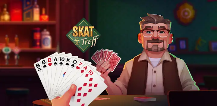 Skat Treff: Werde Skat Meister — Android game banner