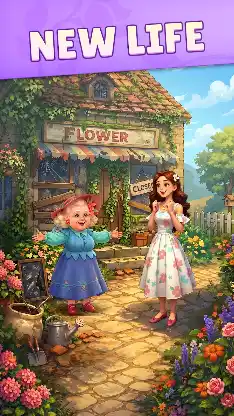 Flower Haven: Home Merge Games screenshot 3