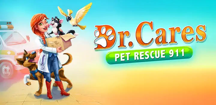 Dr. Cares - Pet Rescue 911 — Android game banner