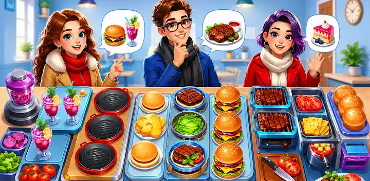 Christmas Fever Cooking Games — Android game banner