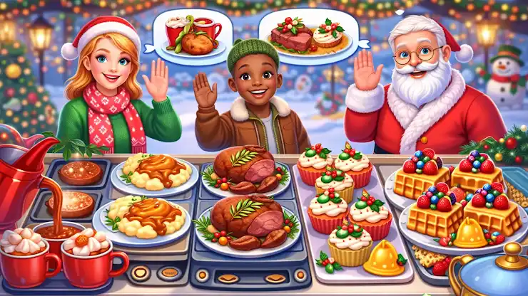 Christmas Fever Cooking Games screenshot 4