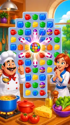 Cooking Mania : Match 3 Games screenshot 1
