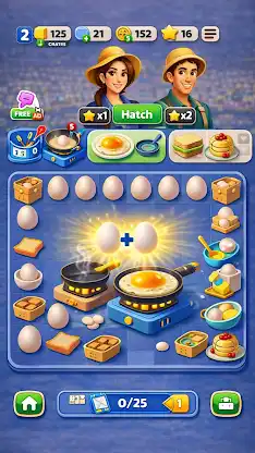 Merge & Cook: Cooking Makeover screenshot 1