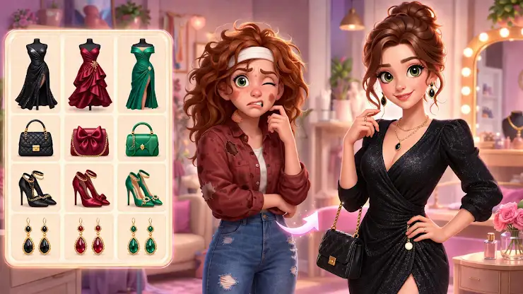 Dream Makeover - Match 3 Games screenshot 2