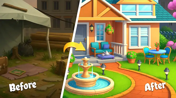 Dream Makeover - Match 3 Games screenshot 4