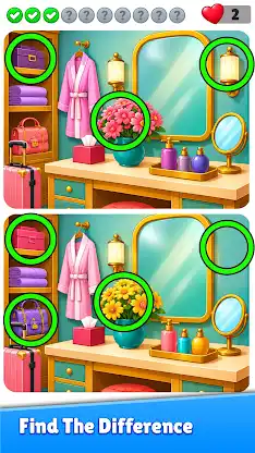 Find Differences Makeover Game screenshot 2